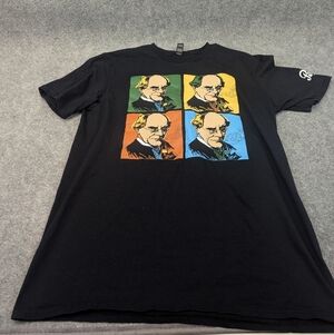 Peterson Of Dublin Andy Warhal Style Sherlock Holmes Promotional Shirt Size L